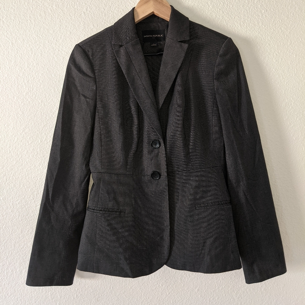 2 pc Grey Banana Republic Suit